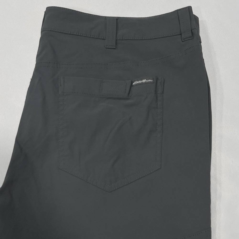 Eddie Bauer Men Gray Travex Cargo Performance Hiking Outdoors Pants Size 38X29‎